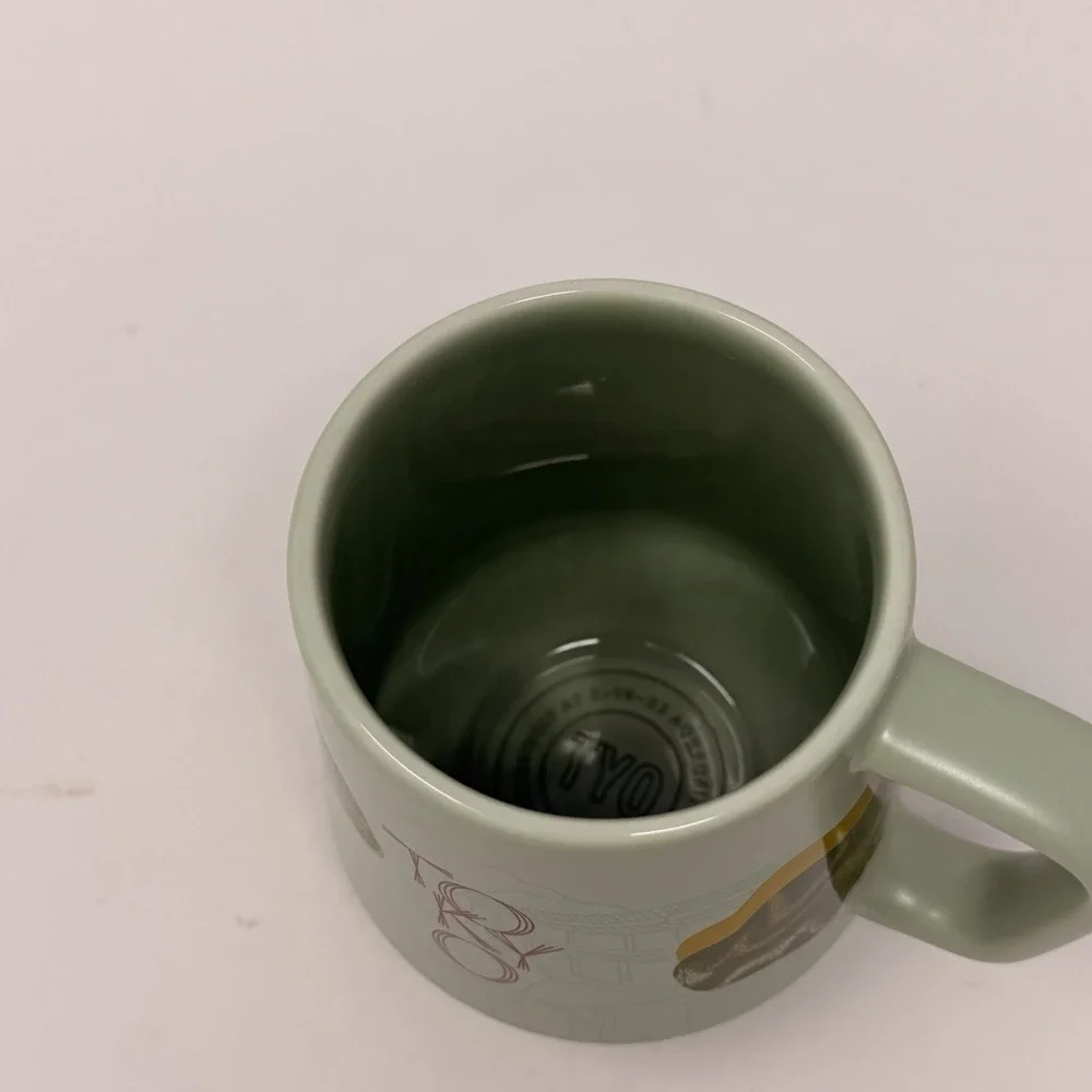Starbucks Reserve‎ Roastery Tokyo Microblend Pleated Mug Green 355ml New w/ Box